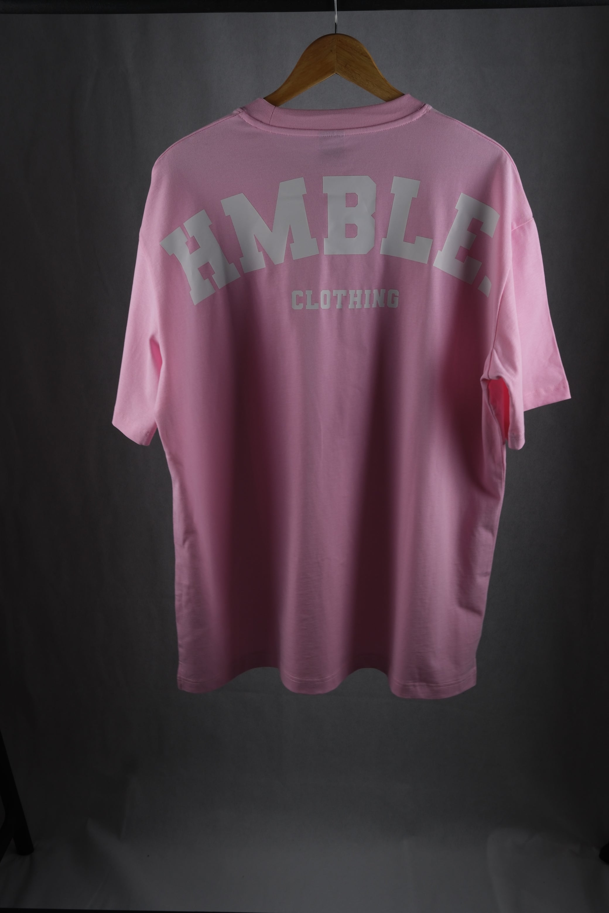 MARSHMELLOW PINK OVERSIZED TEE - HMBLE. CLOTHING