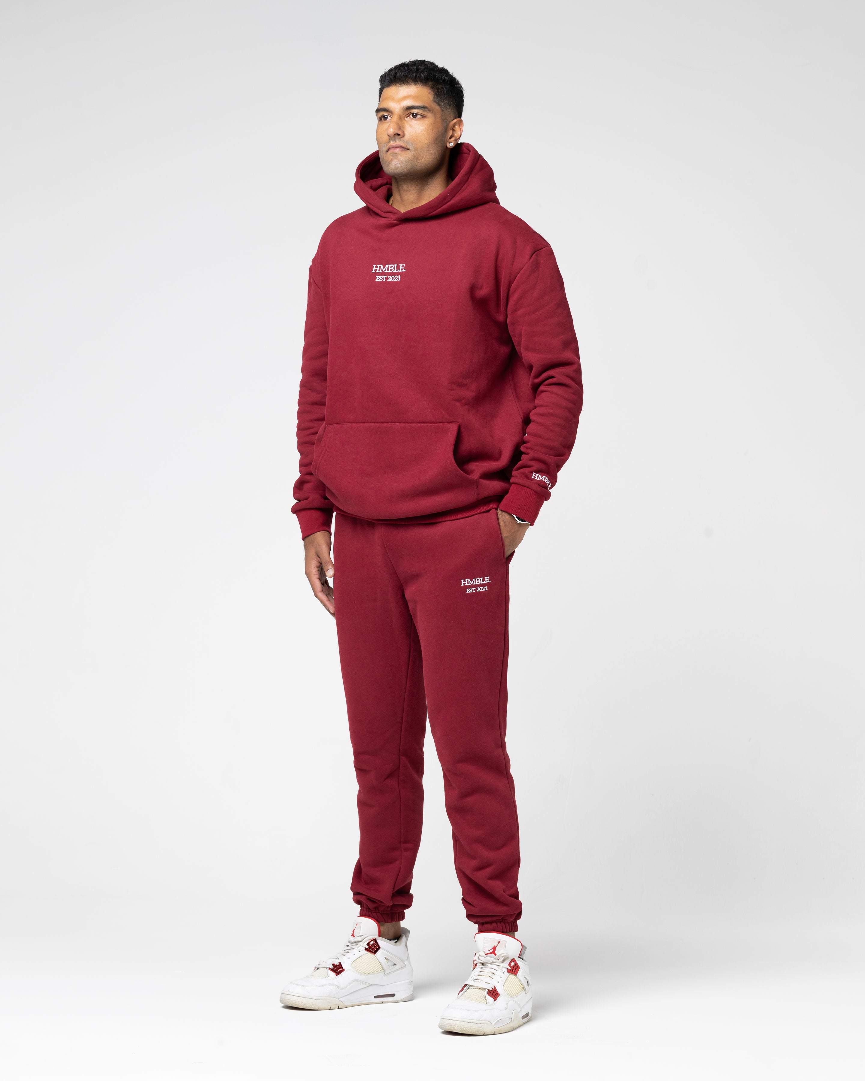 CLUB TRACKPANTS- Cherry Red - HMBLE. CLOTHING