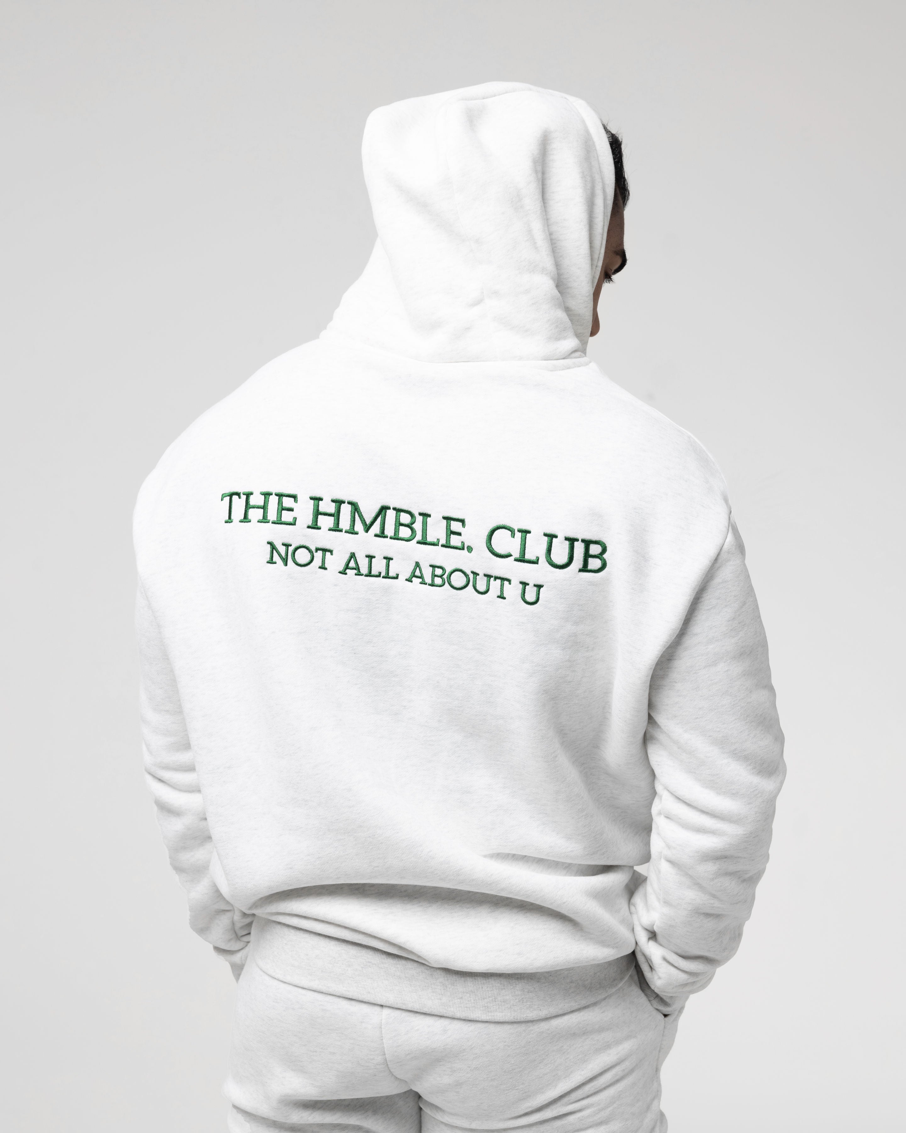 CLUB HOODIE- Grey - HMBLE. CLOTHING
