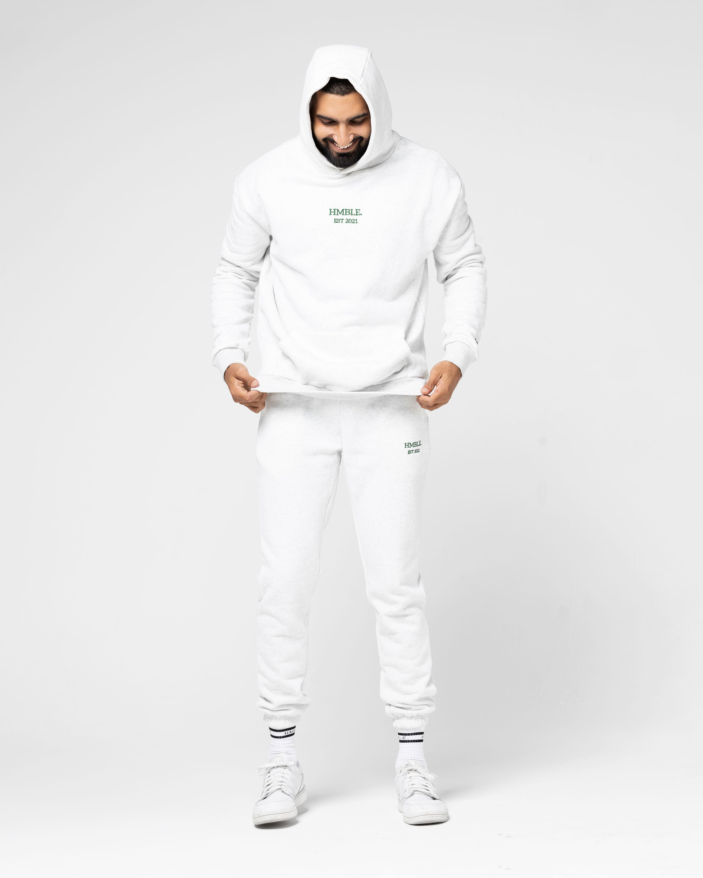 CLUB HOODIE- Grey - HMBLE. CLOTHING