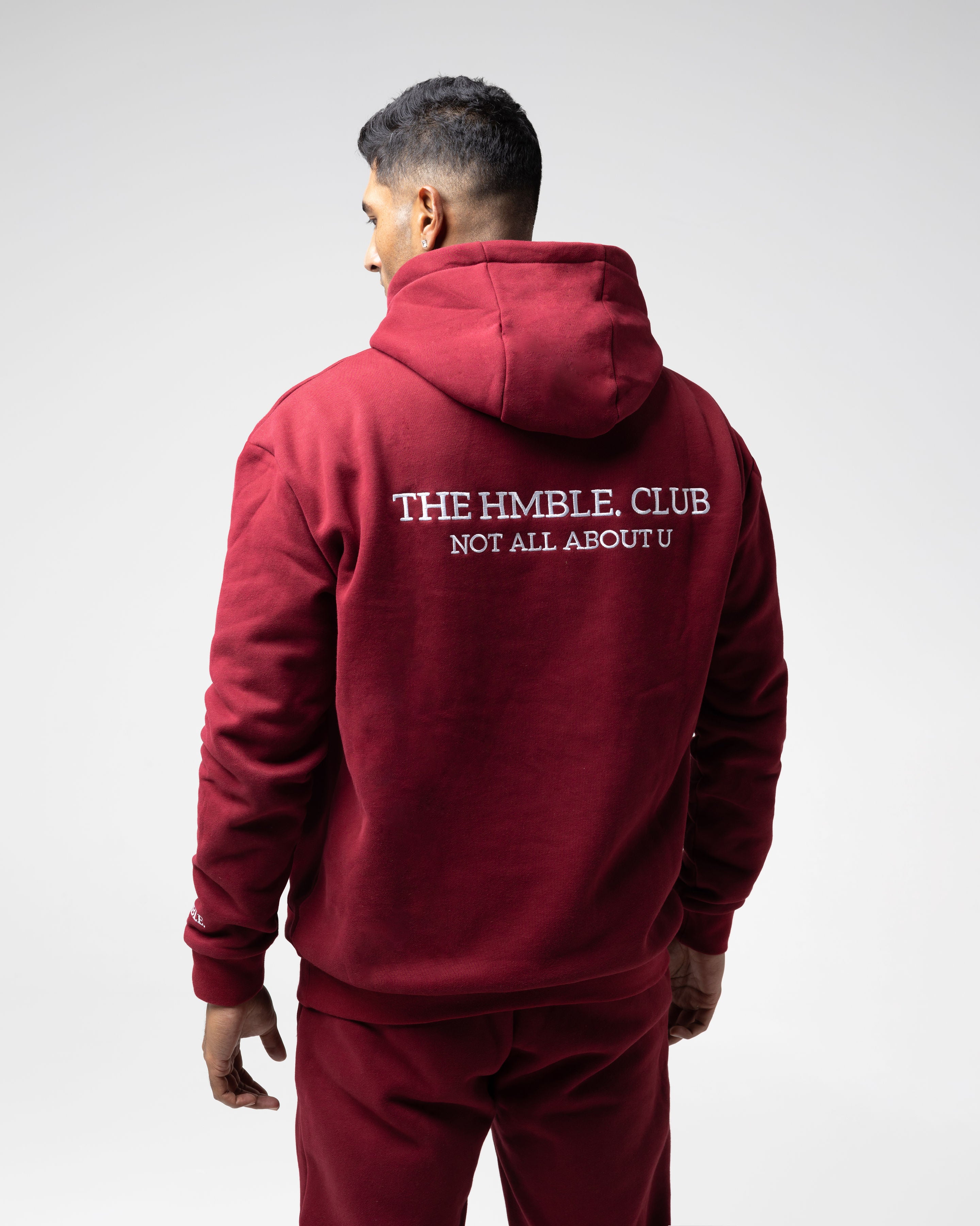 CLUB HOODIE- Cherry Red - HMBLE. CLOTHING