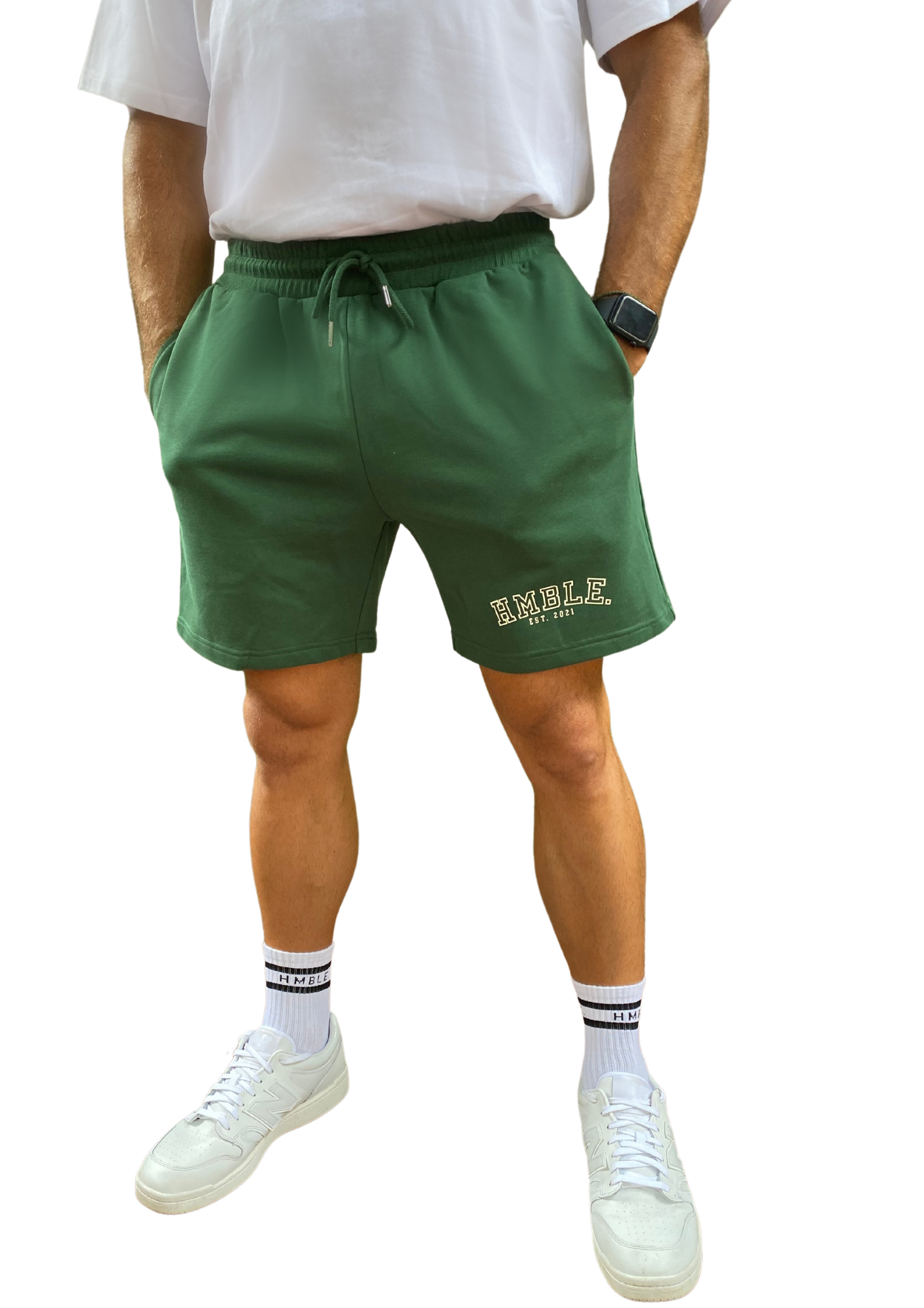 Collegiate Print Shorts - HMBLE. CLOTHING