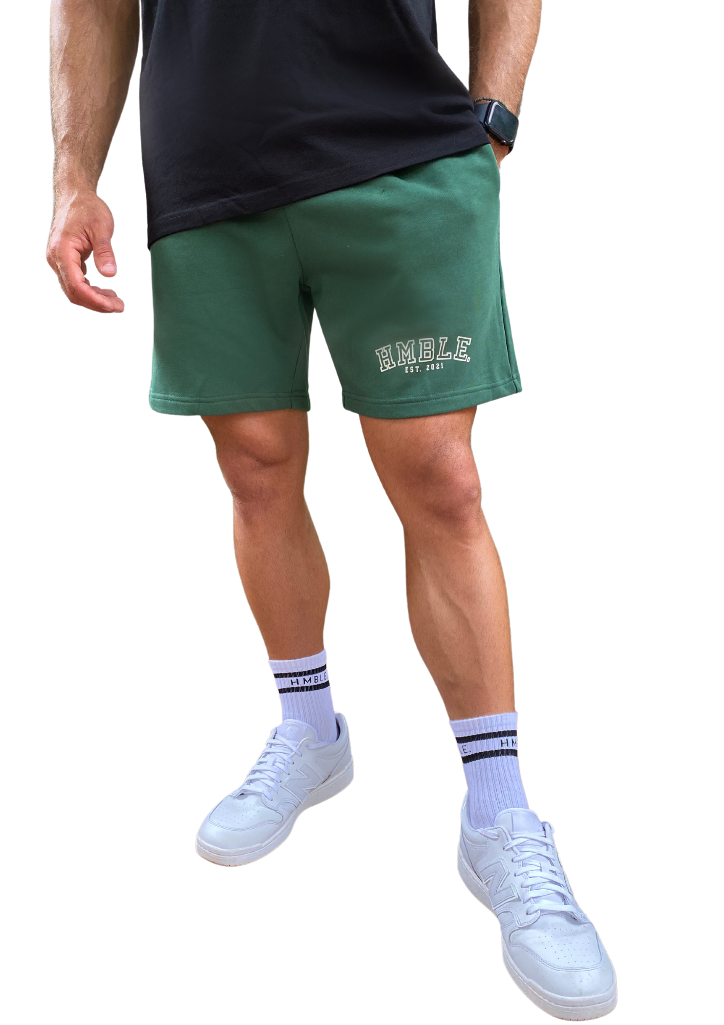 Collegiate Print Shorts - HMBLE. CLOTHING