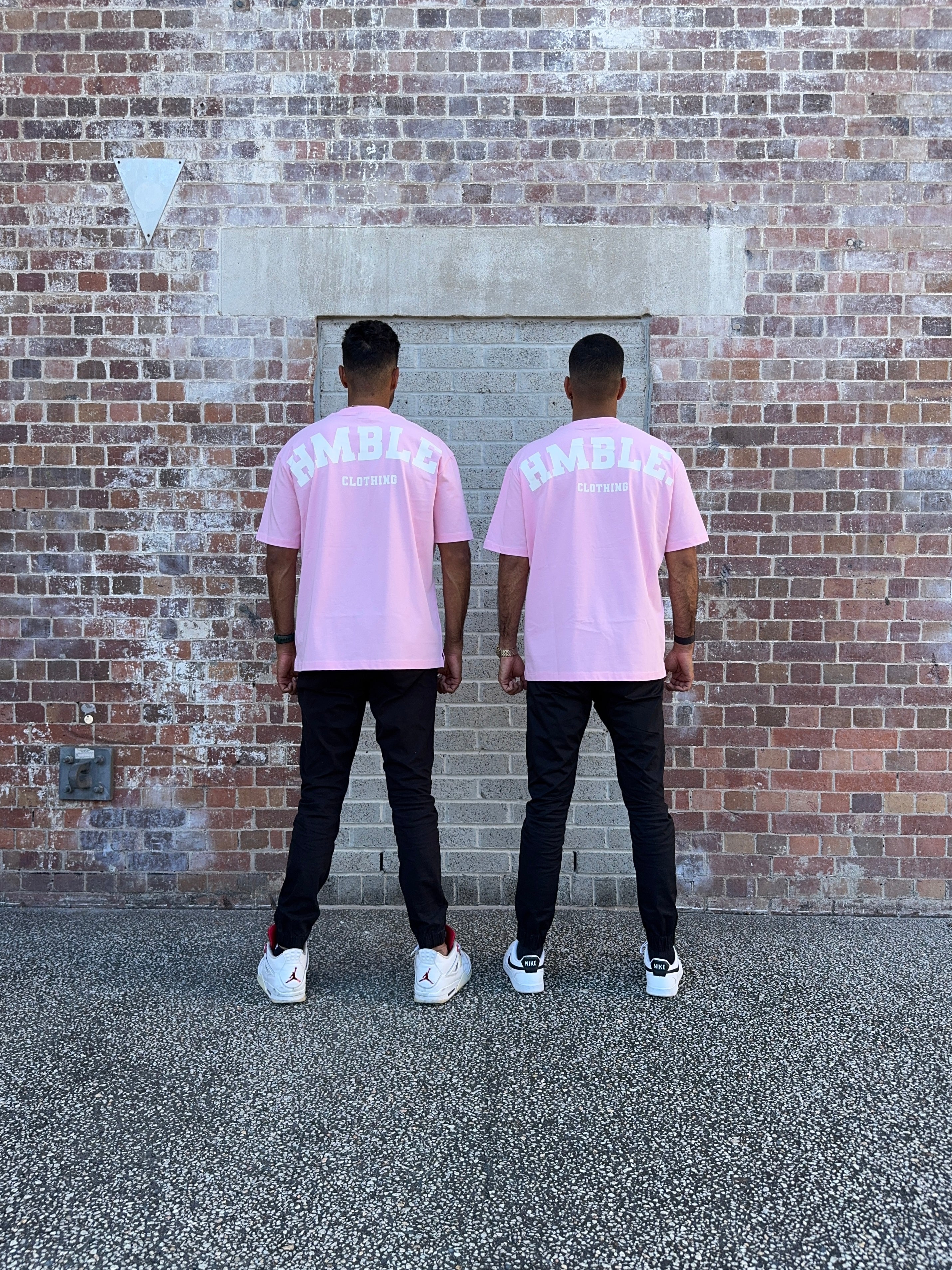 MARSHMELLOW PINK OVERSIZED TEE - HMBLE. CLOTHING