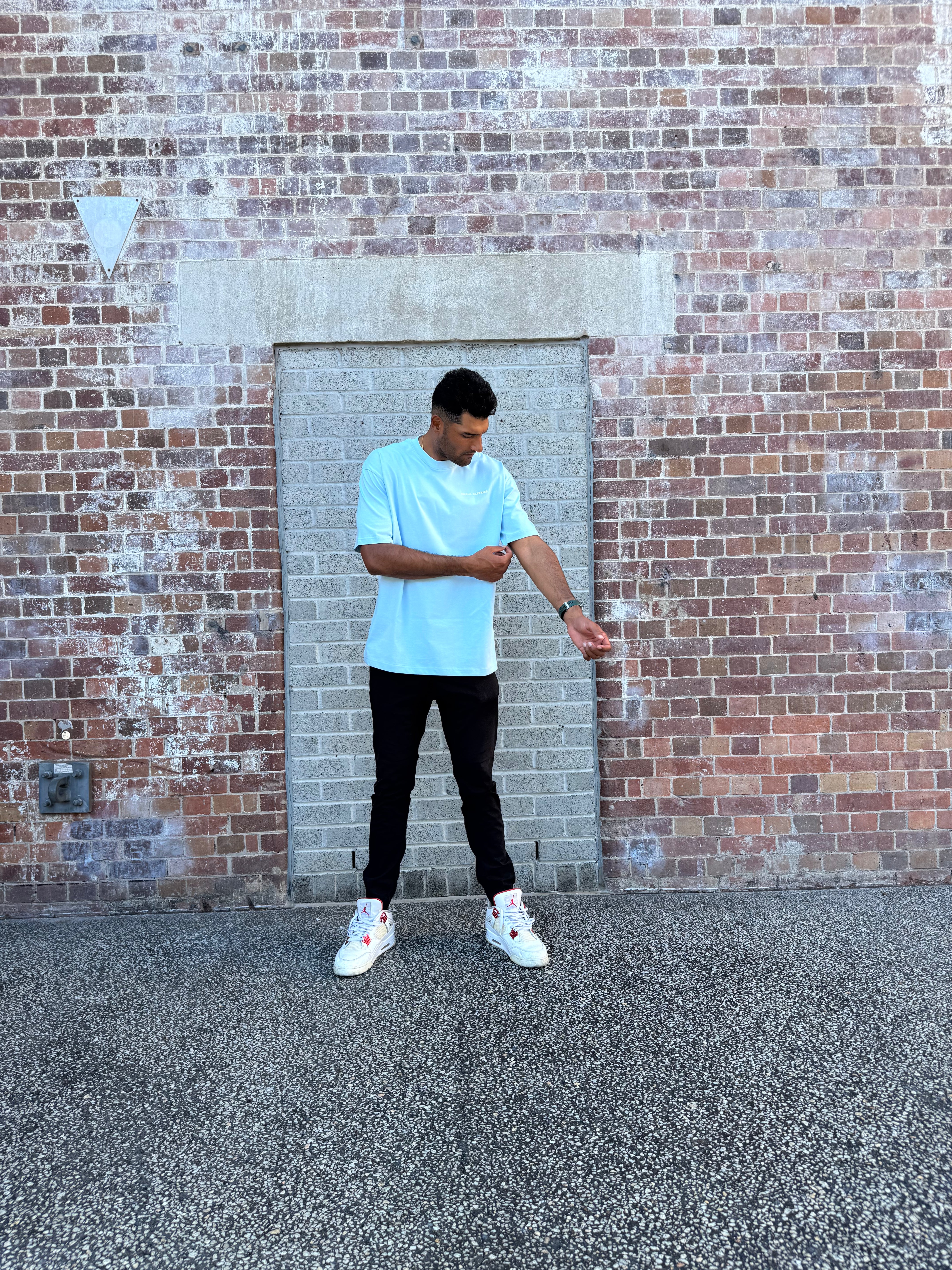 GLACIER BLUE OVERSIZED TEE - HMBLE. CLOTHING