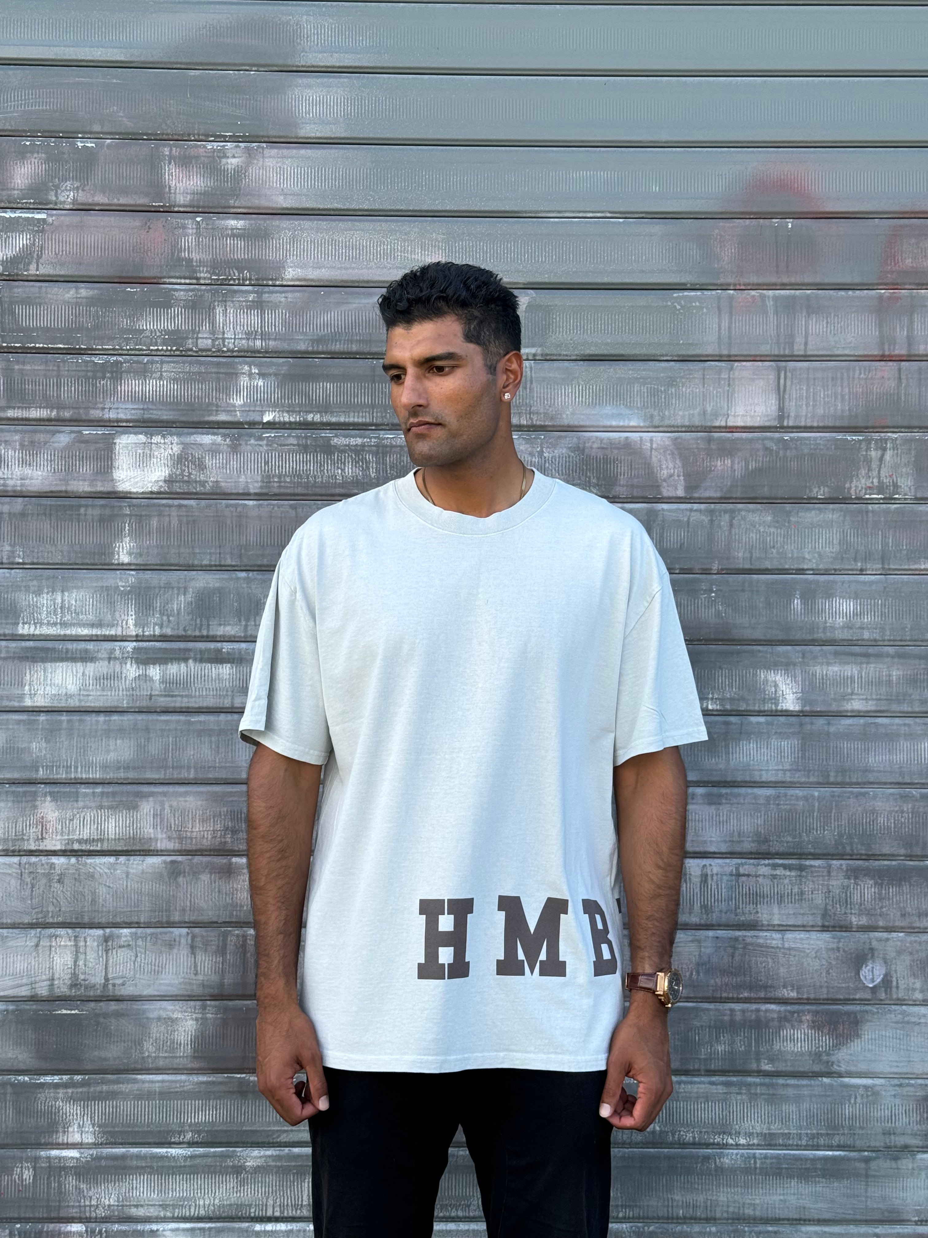 Faded Oversized Tee- Bone - HMBLE. CLOTHING