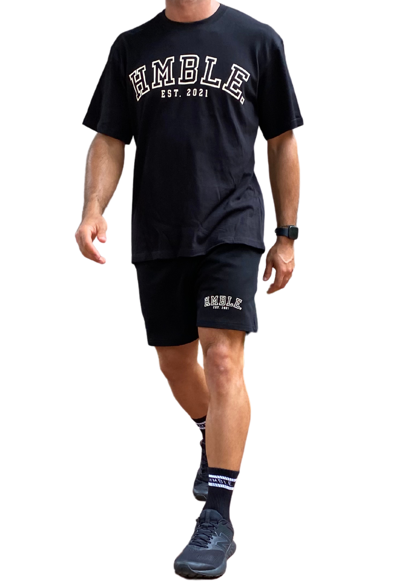 Collegiate Print Shorts - HMBLE. CLOTHING